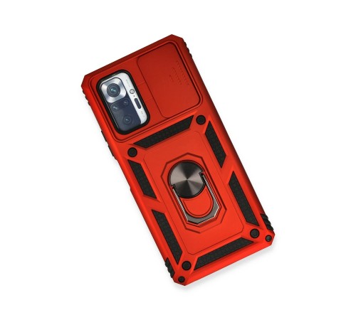 Xiaomi Redmi Note 10 Pro Kılıf Pars Lens Yüzüklü Silikon - Kırmızı Xiaomi Redmi Note 10 Pro Kılıf Pars Lens Yüzüklü Silikon - Kırmızı