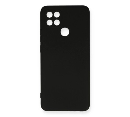 Oppo A15 Kılıf Nano içi Kadife Silikon - Siyah Oppo A15 Kılıf Nano içi Kadife Silikon - Siyah