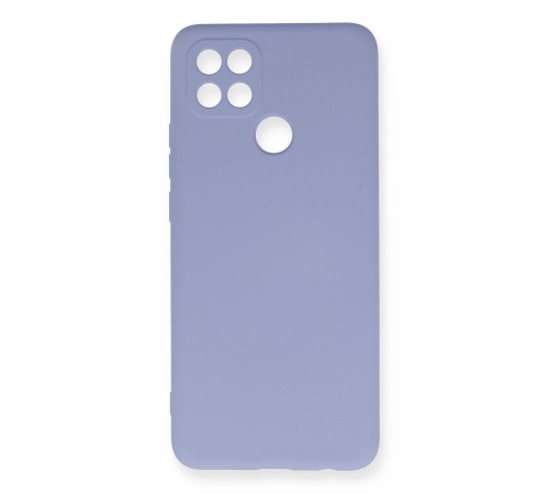 Oppo A15 Kılıf Nano içi Kadife Silikon - Lila Oppo A15 Kılıf Nano içi Kadife Silikon - Lila