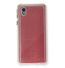 Samsung Galaxy A01 Core Kılıf Miami Şeffaf Silikon - Şeffaf