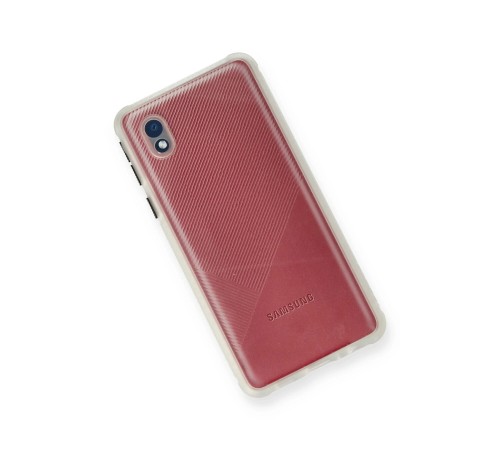 Samsung Galaxy A01 Core Kılıf Miami Şeffaf Silikon - Şeffaf Samsung Galaxy A01 Core Kılıf Miami Şeffaf Silikon - Şeffaf
