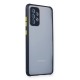 Samsung Galaxy A52 Kılıf Miami Şeffaf Silikon - Lacivert
