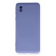 Samsung Galaxy A01 Core Kılıf Nano içi Kadife Silikon - Lila