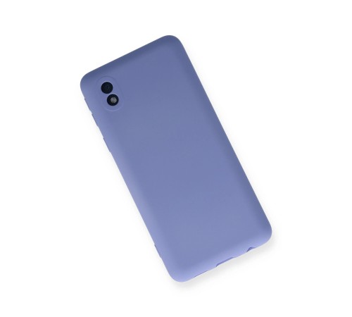 Samsung Galaxy A01 Core Kılıf Nano içi Kadife Silikon - Lila