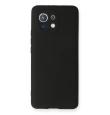 Xiaomi Mi 11 Kılıf First Silikon - Siyah