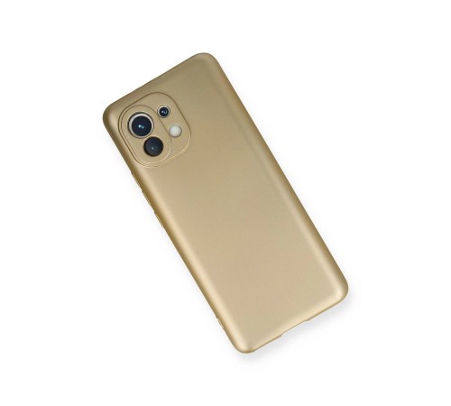 Xiaomi Mi 11 Kılıf First Silikon - Gold Xiaomi Mi 11 Kılıf First Silikon - Gold