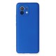 Xiaomi Mi 11 Kılıf First Silikon - Mavi
