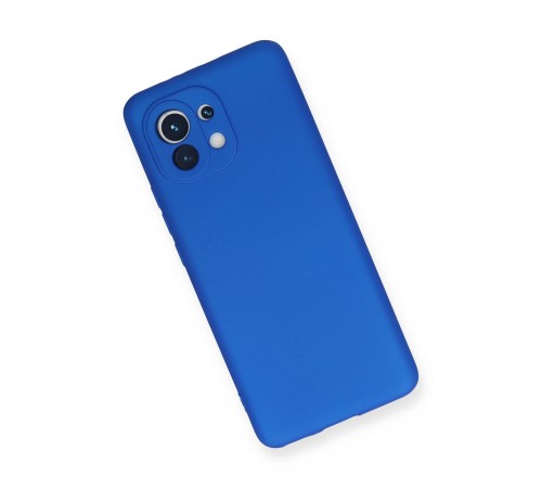 Xiaomi Mi 11 Kılıf First Silikon - Mavi Xiaomi Mi 11 Kılıf First Silikon - Mavi
