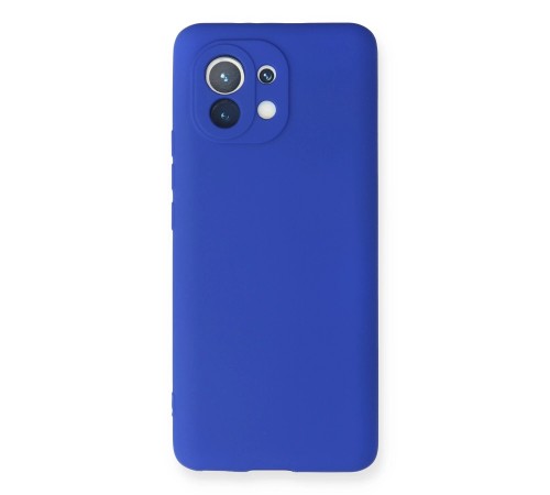 Xiaomi Mi 11 Kılıf First Silikon - Lacivert Xiaomi Mi 11 Kılıf First Silikon - Lacivert