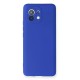 Xiaomi Mi 11 Kılıf First Silikon - Lacivert