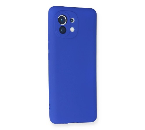 Xiaomi Mi 11 Kılıf First Silikon - Lacivert Xiaomi Mi 11 Kılıf First Silikon - Lacivert