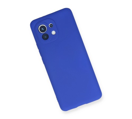 Xiaomi Mi 11 Kılıf First Silikon - Lacivert Xiaomi Mi 11 Kılıf First Silikon - Lacivert