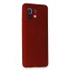Xiaomi Mi 11 Kılıf First Silikon - Bordo
