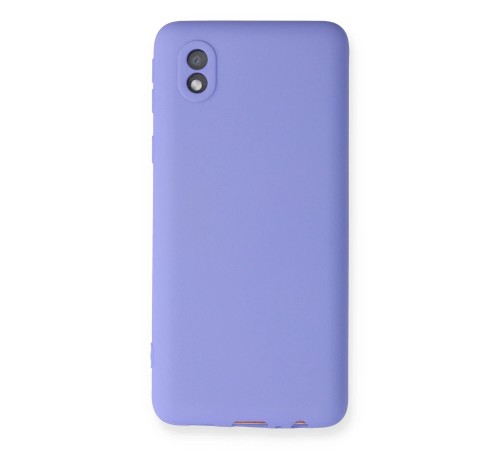 Samsung Galaxy A01 Core Kılıf First Silikon - Lila Samsung Galaxy A01 Core Kılıf First Silikon - Lila