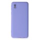 Samsung Galaxy A01 Core Kılıf First Silikon - Lila