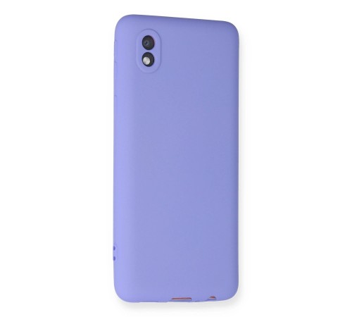 Samsung Galaxy A01 Core Kılıf First Silikon - Lila Samsung Galaxy A01 Core Kılıf First Silikon - Lila