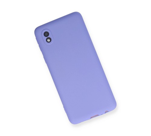 Samsung Galaxy A01 Core Kılıf First Silikon - Lila Samsung Galaxy A01 Core Kılıf First Silikon - Lila