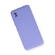 Samsung Galaxy A01 Core Kılıf First Silikon - Lila