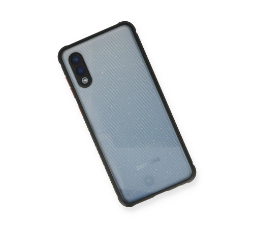 Samsung Galaxy A02 Kılıf Miami Şeffaf Silikon - Siyah Samsung Galaxy A02 Kılıf Miami Şeffaf Silikon - Siyah