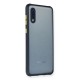 Samsung Galaxy A02 Kılıf Miami Şeffaf Silikon - Lacivert