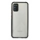 Samsung Galaxy A02S Kılıf Miami Şeffaf Silikon - Siyah