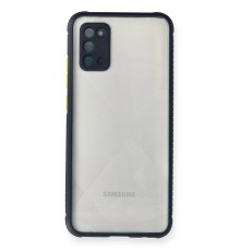 Samsung Galaxy A02S Kılıf Miami Şeffaf Silikon - Lacivert