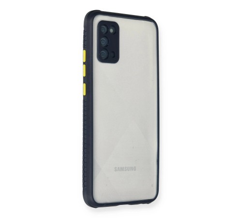 Samsung Galaxy A02S Kılıf Miami Şeffaf Silikon - Lacivert Samsung Galaxy A02S Kılıf Miami Şeffaf Silikon - Lacivert