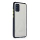 Samsung Galaxy A02S Kılıf Miami Şeffaf Silikon - Lacivert