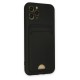 iPhone 11 Pro Kılıf Kelvin Kartvizitli Silikon - Siyah
