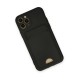 iPhone 11 Pro Kılıf Kelvin Kartvizitli Silikon - Siyah