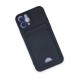 iPhone 12 Kılıf Kelvin Kartvizitli Silikon - Lacivert