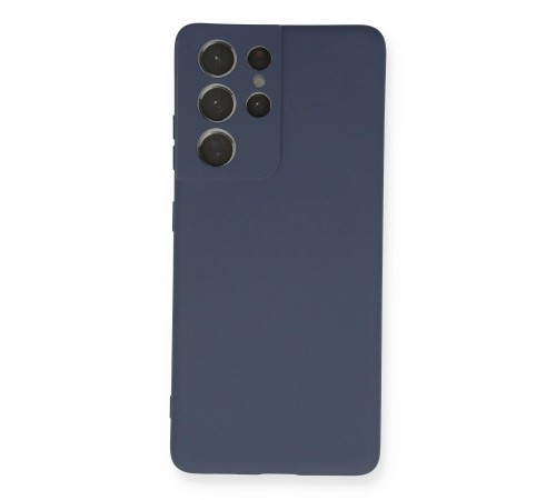 Samsung Galaxy S21 Ultra Kılıf Nano içi Kadife Silikon - Gri Samsung Galaxy S21 Ultra Kılıf Nano içi Kadife Silikon - Gri
