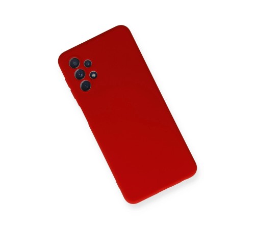 Samsung Galaxy A52 Kılıf Nano içi Kadife Silikon - Kırmızı Samsung Galaxy A52 Kılıf Nano içi Kadife Silikon - Kırmızı