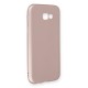 Samsung Galaxy A7 2017 / A720 Kılıf First Silikon - Rose Gold