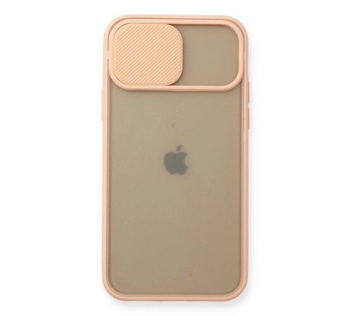 iPhone 11 Pro Kılıf Palm Buzlu Kamera Sürgülü Silikon - Pembe iPhone 11 Pro Kılıf Palm Buzlu Kamera Sürgülü Silikon - Pembe