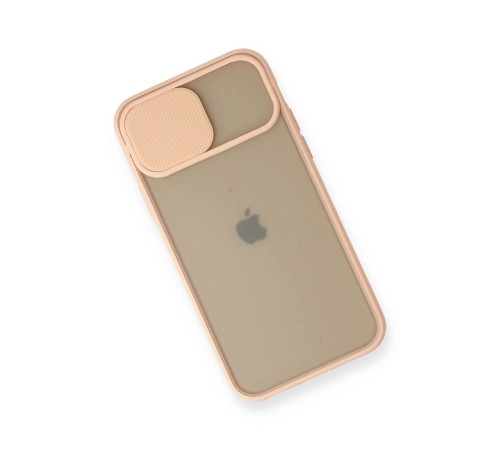 iPhone 11 Pro Kılıf Palm Buzlu Kamera Sürgülü Silikon - Pembe iPhone 11 Pro Kılıf Palm Buzlu Kamera Sürgülü Silikon - Pembe