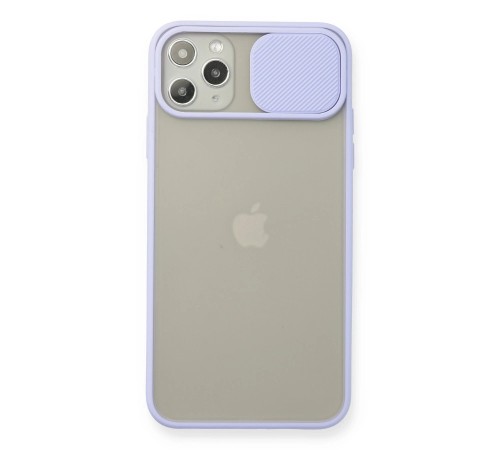 iPhone 11 Pro Max Kılıf Palm Buzlu Kamera Sürgülü Silikon - Lila iPhone 11 Pro Max Kılıf Palm Buzlu Kamera Sürgülü Silikon - Lila