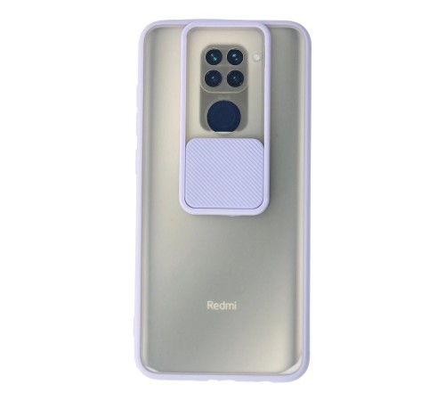 Xiaomi Redmi Note 9 Kılıf Palm Buzlu Kamera Sürgülü Silikon - Lila Xiaomi Redmi Note 9 Kılıf Palm Buzlu Kamera Sürgülü Silikon - Lila