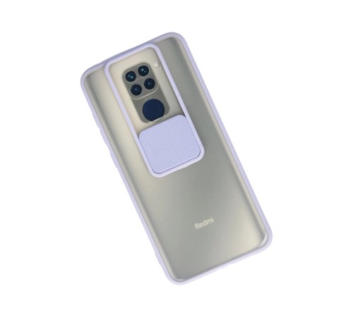 Xiaomi Redmi Note 9 Kılıf Palm Buzlu Kamera Sürgülü Silikon - Lila Xiaomi Redmi Note 9 Kılıf Palm Buzlu Kamera Sürgülü Silikon - Lila