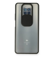 Xiaomi Mi 10T Lite Kılıf Palm Buzlu Kamera Sürgülü Silikon - Siyah
