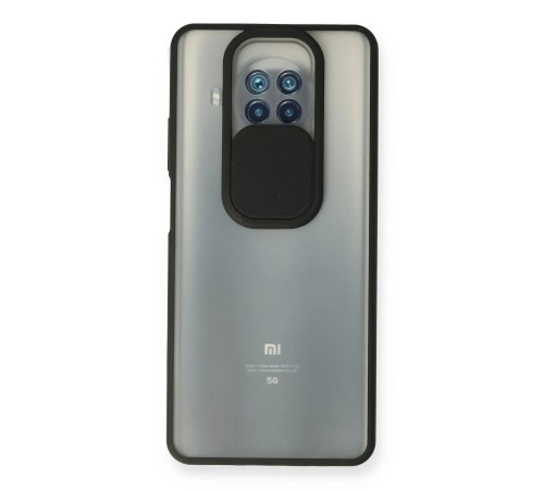 Xiaomi Mi 10T Lite Kılıf Palm Buzlu Kamera Sürgülü Silikon - Siyah Xiaomi Mi 10T Lite Kılıf Palm Buzlu Kamera Sürgülü Silikon - Siyah