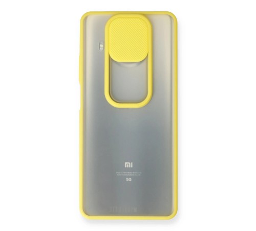 Xiaomi Mi 10T Lite Kılıf Palm Buzlu Kamera Sürgülü Silikon - Sarı Xiaomi Mi 10T Lite Kılıf Palm Buzlu Kamera Sürgülü Silikon - Sarı