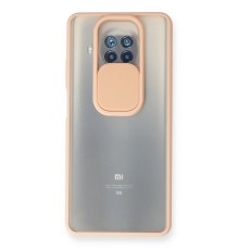 Xiaomi Mi 10T Lite Kılıf Palm Buzlu Kamera Sürgülü Silikon - Pembe