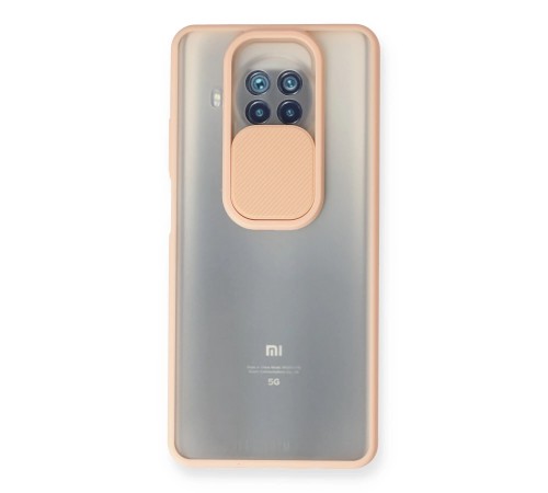 Xiaomi Mi 10T Lite Kılıf Palm Buzlu Kamera Sürgülü Silikon - Pembe Xiaomi Mi 10T Lite Kılıf Palm Buzlu Kamera Sürgülü Silikon - Pembe