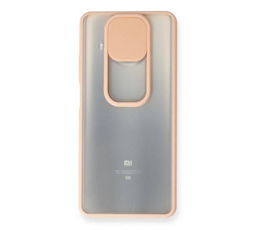 Xiaomi Mi 10T Lite Kılıf Palm Buzlu Kamera Sürgülü Silikon - Pembe Xiaomi Mi 10T Lite Kılıf Palm Buzlu Kamera Sürgülü Silikon - Pembe