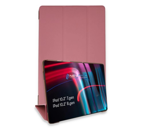 iPad 10.2 (7.nesil) Kılıf Tablet Smart Kılıf - Pembe