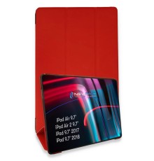 iPad 5 Air 9.7 Kılıf Tablet Smart Kılıf - Kırmızı