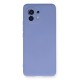 Xiaomi Mi 11 Kılıf Nano içi Kadife Silikon - Lila