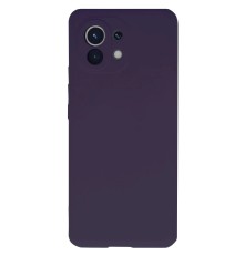 Xiaomi Mi 11 Kılıf Nano içi Kadife Silikon - Mor