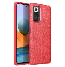 Xiaomi Redmi Note 10 Pro Kılıf Auto Focus Kapak - Kırmızı